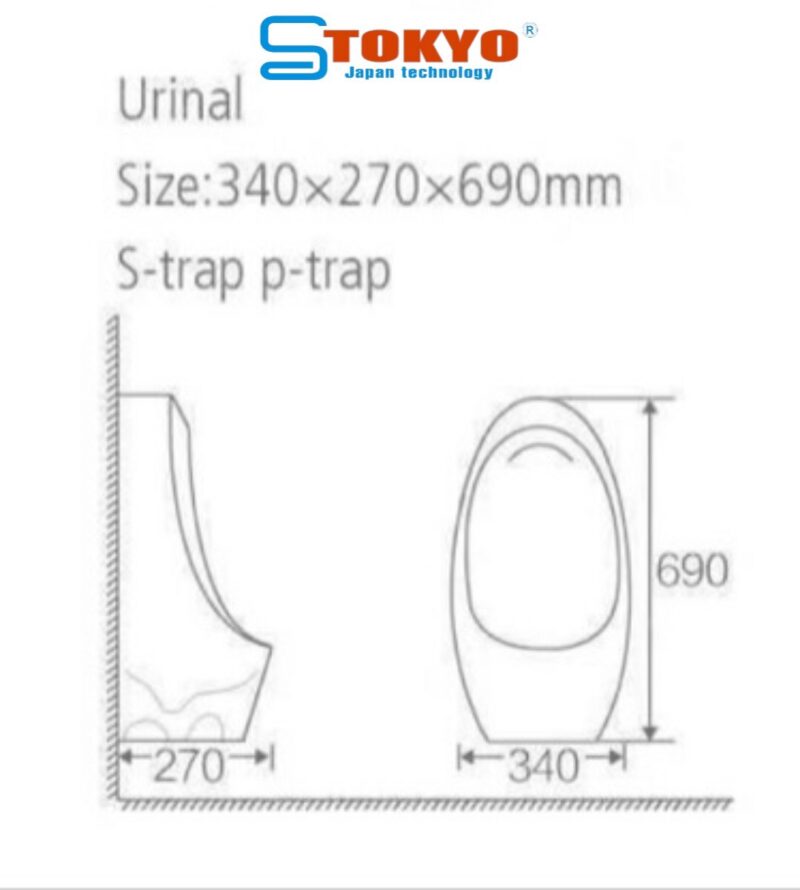 Tiểu nam cảm ứng Pin ST/KZ-6011