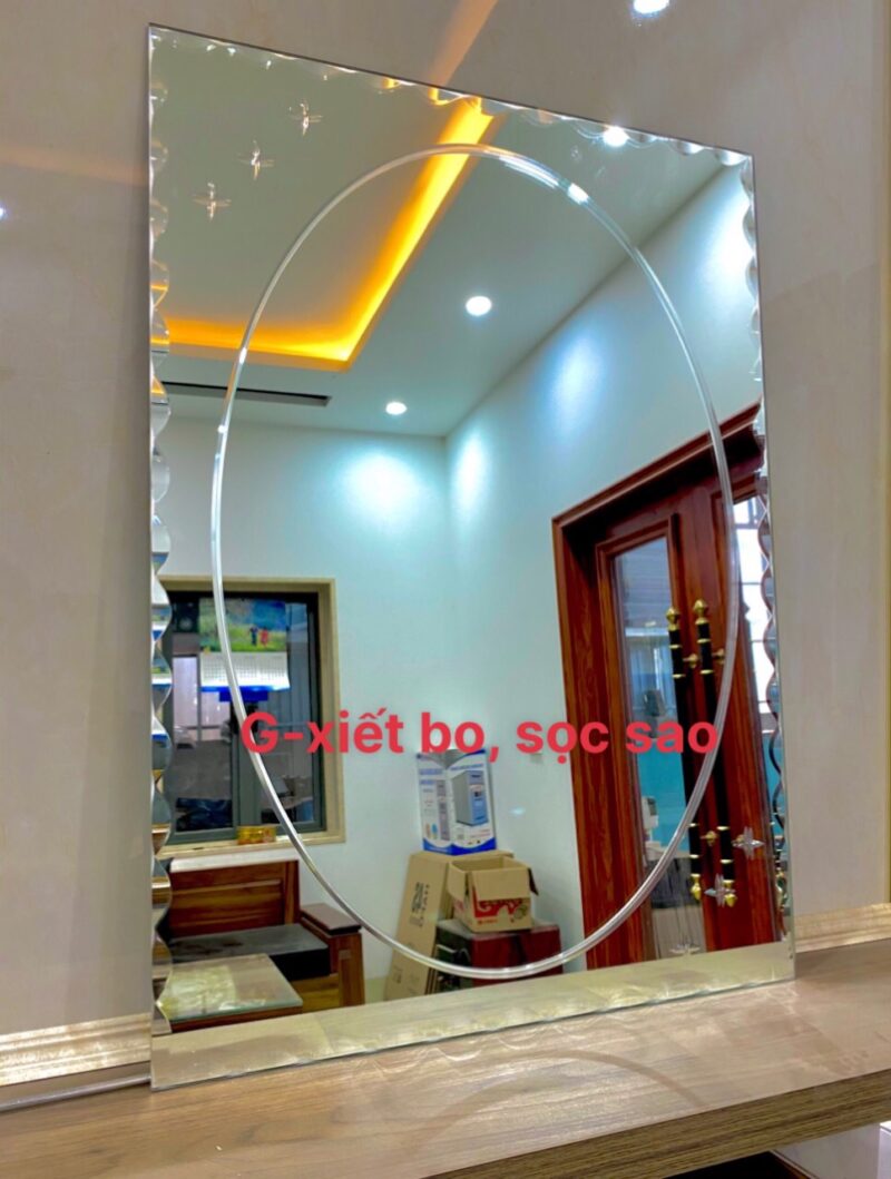 Gương Phòng tắm G-Xiết Bo sọc sao (BD Sao) 57 (Bỉ)