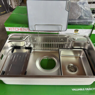 Chậu rửa 1 hố kiểu Nhật Bản cao cấp thế hệ mới Tokyo-7848DKT-I3Smart