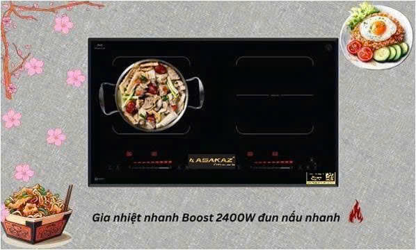 BẾP TỪ ĐÔI - KASAKAZ-TK 063 PLUS SERI 2.0 BẾP TỪ ĐÔI - KASAKAZ-TK 063 PLUS SERI 2.0
