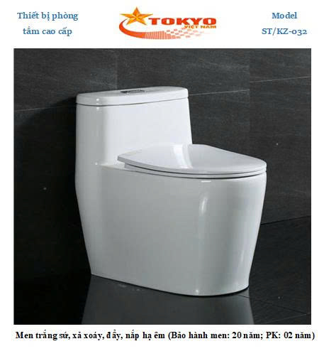 Bồn cầu một khối Tokyo ST/KZ-032