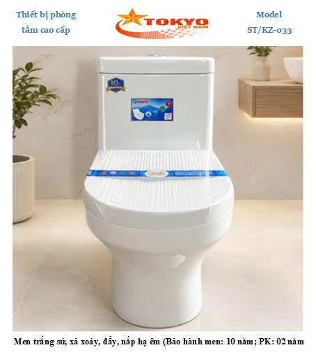 Bồn cầu một khối Tokyo ST/KZ-033