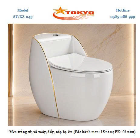 BỒN CẦU TRỨNG TOKYO ST/KZ-043